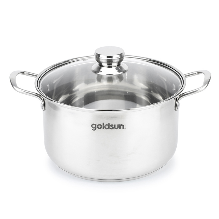 Nồi luộc gà inox Goldsun GE43-1302SG – Dùng được trên mọi loại bếp