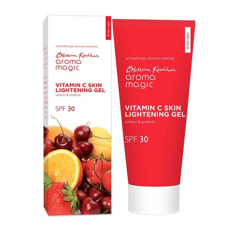 Gel dưỡng sáng da Aroma Magic Vitamin C 100- Vitamin C Skin Lightening Gel +SPF 30ml-